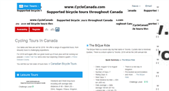 Desktop Screenshot of cyclecanada.com